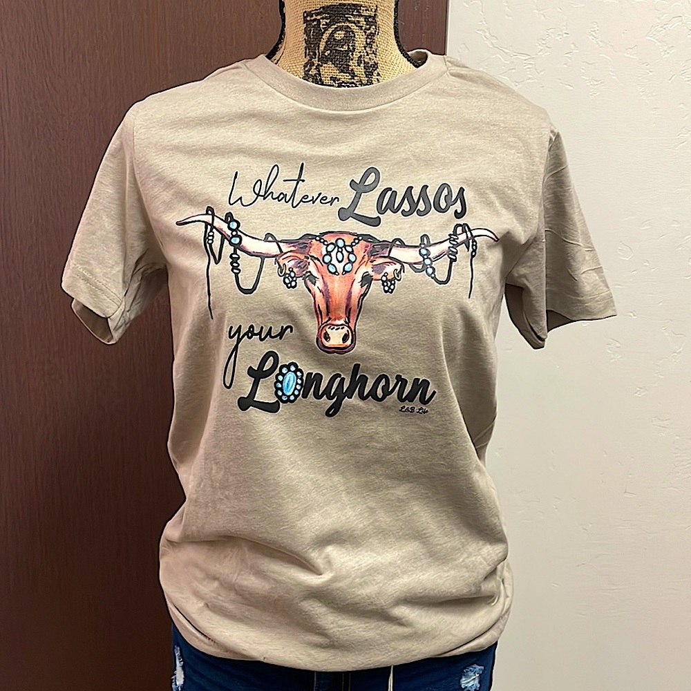 Bella canvas khaki graphic T-shirt